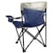 Coleman Big & Tall Quad Camping Chair - Skyfall Blue 2174440 - alternate 4