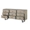 Homeroots 70in Light Brown Solid Wood Nine Drawer Sideboard 380211 - alternate 6