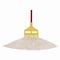 Rubbermaid Commercial Premium Cut-End Cotton Wet Mop Head, 16 oz, White, 1" White Band, PK12 FGF11600WH00 - alternate 4