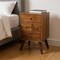 Homeroots 24" Brown Solid Wood Two Drawer Nightstand 701731 - alternate 10