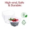 Smarty Had A Party 3.5 oz. Clear Star Pentagon Disposable Plastic Dessert Cups (288 Cups), 288PK 2630-CASE - alternate 5