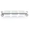Elama 3 Section Divided Porcelain Serving Tray with Metal Rack ELM-4102 - alternate 6