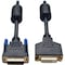 Tripp Lite DVI Single Cable, TMDS, DVI-D M/M, 15ft, Length: 15 ft. P562-015 - alternate 1