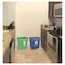 Acrimet Wastebasket Bin for Recycling, 6.75 Gallon/ 27 Quart/ 24 Liter (Plastic), 4PK 578.5 - alternate 7