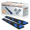 Jrex Safety 72 in Rubber Parking Block Curb Stop, Blue Reflective Strip, 2PK PBSB-JR-6-2PK - alternate 1