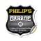 Signmission Philip's Garage I Can Fix Everything But Stupid, 12 Inch X 12 Inch, Vinyl Decal SHI-D-12-490-PHILIP - alternate 1