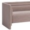Homeroots 57in Taupe Velvet Loveseat 573998 - alternate 4