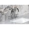 Kingston Brass Widespread Bathroom Faucet with Brass Pop-Up, Polished Chrome FSC8921KPS - alternate 4