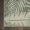 Homeroots 6' X 9' Green And Ivory Palm Leaf Indoor Outdoor Area Rug 550190 - alternate 6