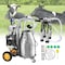 Vevor Electric Cow Milking Machine Milking Equipment 25L 304 Stainless Steel 9JYZ-1 - alternate 1