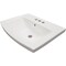 Cmi Compass Manufacturing LEHI White Vitreous China Pedestal Sink Bowl 572-8053 - alternate 3