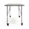 Flash Furniture Wren 48 in x 24 in Adjustable Height Activity Table, Thermal Laminate Top, Standard Legs, Light Gray XU-A2448-REC-LTGRY-T-P-CAS-GG - alternate 8