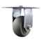 Service Caster 4 Inch Heavy Duty Top Plate Thermoplastic Rubber Rigid Caster with Ball Bearing SCC-35R420-TPRBD - alternate 1