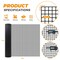 Edendirect 19-Gauge 36 in. x 50 ft. Black Vinyl Welded Mesh for Garden Fencing & Pet Enclosures ED-X00444KX7B - alternate 4