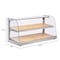 Koolmore 40 in. Glass Countertop Dry Bakery Display Case with Two Shelves and Bamboo Trays, 5.3 cu. ft. DC-53C-B - alternate 5