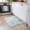 Homeroots 2' X 3' Teal Abstract Washable Non Skid Indoor Outdoor Area Rug 559415 - alternate 4