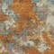 Homeroots 9' X 12' Copper And Orange Abstract Washable Indoor Outdoor Area Rug 609592 - alternate 6