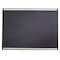 Quartet Bulletin Board, Gray, Magnetic Fabric MB544A-24 - alternate 1