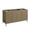 James Martin Vanities Chicago 60" Single Vanity, Walnut Whisper, w/ 3 CM Tajnar Eclos Top 503-V60S-WLW-3TJR - alternate 5