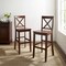 Crosley X-Back 2-Piece Bar Stool Set CF500430-MA - alternate 4