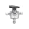 Hoke 7100 Series 3-Way Switching Ball Valves - 1/4in FNPT All Ports, 500 PSI, -40 Deg. To 350 Deg. F 7165F4B - alternate 1