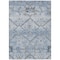 Homeroots 3' X 5' Sky Blue And Denim Blue Floral Washable Indoor Outdoor Area Rug 588864 - alternate 9