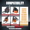 Powertec Vacuum Bags VF3501 Size C, 3-4.5 Gal. for Ridgid 4000RV, WD40700 Wet/Dry Shop Vacuums, 10PK 75017-P2 - alternate 4