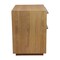 Homeroots 28" Natural Solid and Manufactured Wood Two Drawer Nightstand 555397 - alternate 9