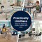 Flash Furniture Commercial Adjustable Height Horseshoe Activity Table - Locking Casters-LT NAT XU-A6066-HRSE-LTNAT-T-P-CAS-GG - alternate 9