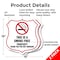 Signmission No Smoking Shield Sign This Is A Smoke F, 18 inch X 18 inch, Plastic Sign, 2PK SHI-P-2PACK-18-401 - alternate 5