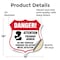 Signmission Pregnant Women Shield Sign Danger! Atten, 18 Inch X 18 Inch, Vinyl Decal SHI-D-18-433 - alternate 5