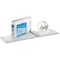 Cardinal ClearVue Overlay Tabloid DRing Binders, White CRD22132 - alternate 2