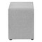 Homeroots 21" Gray Wood Two Drawer Nightstand 489775 - alternate 5
