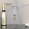 Dinewares 2 Piece Elegant Crystal Set Wedding Champagne Glasses with Diamond Rhinestone Accents and a QI004759.GD.2 - alternate 7