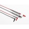 Fluke Test Leads, 4 ft. Length, Silicone, Cat III 1000V, CAT IV 600V, Max Current 10 AMPS, Black/Red, PR Fluke-TL71 - alternate 2