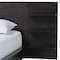 Baxton Studio Elina Modern Ebony Black Wood Queen Size Platform Bed with Built-In Shelves 252-13764-ZORO - alternate 8