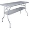 Amgood 24 in. x 60 in. Folding Stainless Steel Work Table with Removable Undershelf AMG FWT-US-2460-Z - alternate 1