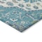 Homeroots 8' X 10' Teal Blue Green And Ivory Oriental Washable Indoor Outdoor Area Rug 596647 - alternate 6