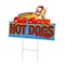 Signmission Chili Cheese Hot Dogs Die Cut Yard & Stake plastic window, 1216-Chili Cheese Hot Dogs C-DC-1216-Chili Cheese Hot Dogs19 - alternate 1