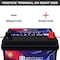 Mighty Max Battery MM-G35 Start and Stop Car BCI Group Size 35 12V 55Ah, 100RC, 650 CCA Rechargeable AGM Car battery MAX3926707 - alternate 4