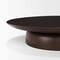 Homeroots 16in Brown Solid Wood Hand Finished Round Vanity Tray 731281 - alternate 4