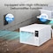 Edendirect 2,500 BTU Portable Air Conditioner Cools 45 sq.ft. with Dehumidifier and Remote in White IR-A01 - alternate 8