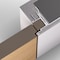 Sartodoors Modern Solid Double Hidden Door with Handle, Planum 0010 Primed with Silver Hidden Frame 48" x 84" PLANUM0010DHF-PR-48 x 84-LH-O - alternate 5