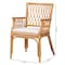 Bali & Pari Maisa Bohemian Light Honey Rattan Arm Chair 247-13766-ZORO - alternate 8