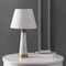 Jonathan Y Travis 26.5" Marble/Iron Gold Modern Column LED Table Lamp, White, 2PK JYL5055A-SET2 - alternate 7