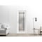 Sartodoors Slab Barn Door Panel Frosted Glass Lite Planum 2112 White Solid Core Modern Interior PLANUM2112S-WS-28 x 80 - alternate 3