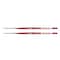 Da Vinci COSMOTOP-SPIN Rigger Brush, Synthetic, Acrylic & Watercolor, Pointed Liner, Series 5880, Size 6, 2PK VA-1280_6 - alternate 3