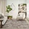 Homeroots 8' X 10' Brown And Ivory Palm Leaf Indoor Outdoor Area Rug 550208 - alternate 5
