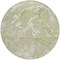 Homeroots 8' Artichoke Green And Ivory Round Abstract Washable Indoor Outdoor Area Rug 600062 - alternate 6