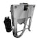 American Hawk Industrial 38inx 60in Abrasive Sandblasting Cabinet With Pneumatic Blaster, With Dust Collector Light Grey 2022EB-GRY - alternate 2